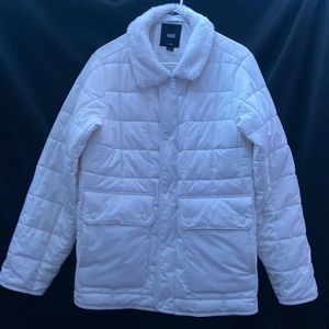 Men’s Large White Vans puffer jacket